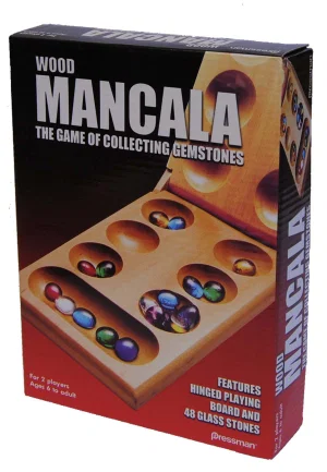 Mancala Wooden Game Folding - Use # 650-0245