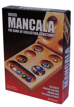 Image of Mancala Wooden Game Folding – Use # 650-0245
