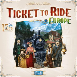 Image of Ticket to Ride Europe 15th Anniversary Edition