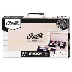 Image of Rustik Rummy Game w/ Wood Case