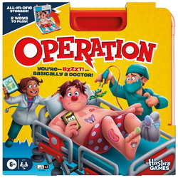 Image of Operation Electronic Board Game with All-in-One Carrying Case