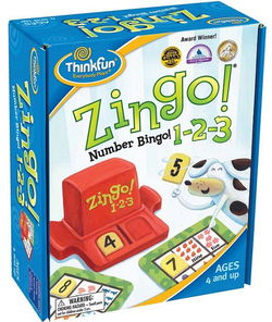 Image of Zingo! 1-2-3 Number Bingo