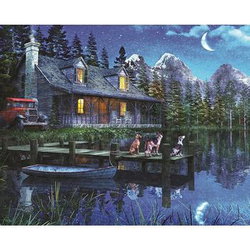 Image of 1000 Pc Puzzle – Moonlit Night
