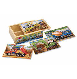 Image of Construction Puzzles in a Box