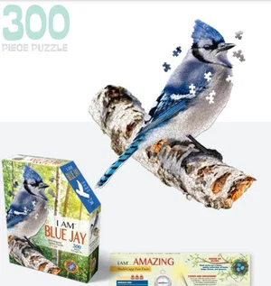 I AM Bluejay - Madd Capp Puzzle - 300 pc