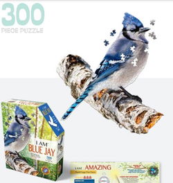 Image of I AM Bluejay – Madd Capp Puzzle – 300 pc