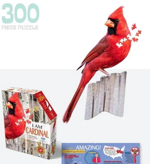 I AM Cardinal - Madd Capp Puzzle - 300 pc