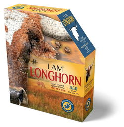 Image of I AM Longhorn – Madd Capp Puzzle – 550 pc
