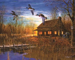 Image of 1000 Pc Puzzle – Duck Lodge