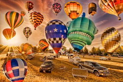 Image of Puzzle Balloon Festival 1000 Pc.