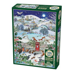 Image of Village on a Winter Night 1000 Pc Puzzle