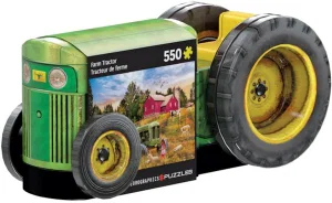 550 Pc Puzzle - Tractor Tin