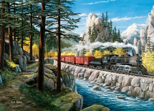 Puzzle Rounding the Horn (Train) 1000 pc