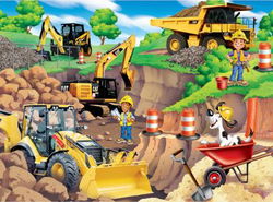Image of 60 Pc CAT – Day at the Quarry Puzzle
