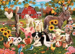 Image of 350 Pc Puzzle – Family Farm