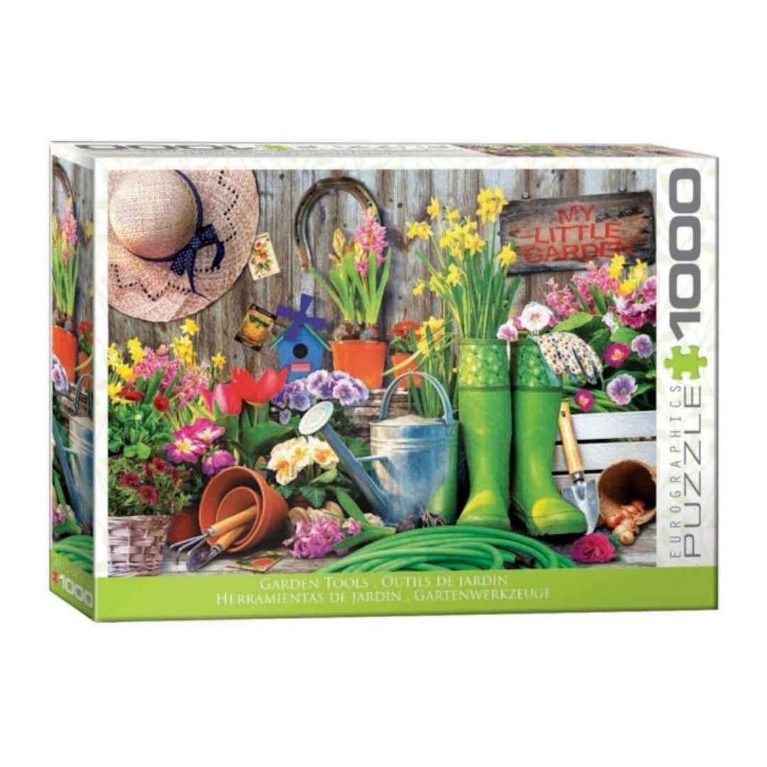 Image of 1000 Pc Puzzle – Garden Tools