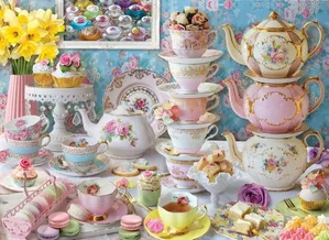 1000 Pc Puzzle - Tea Table