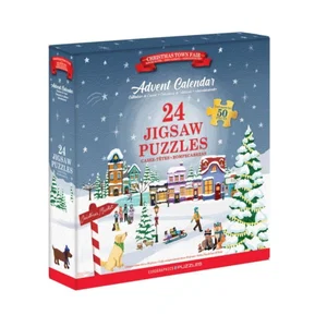 Christmas Town Fair - Advent Calendar - 24 Puzzles 50pc