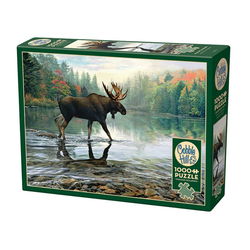 Image of 1000 Pc Puzzle – Moose Crossing