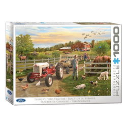 Image of 1000 Pc Puzzle – Farmers Ford Tractor