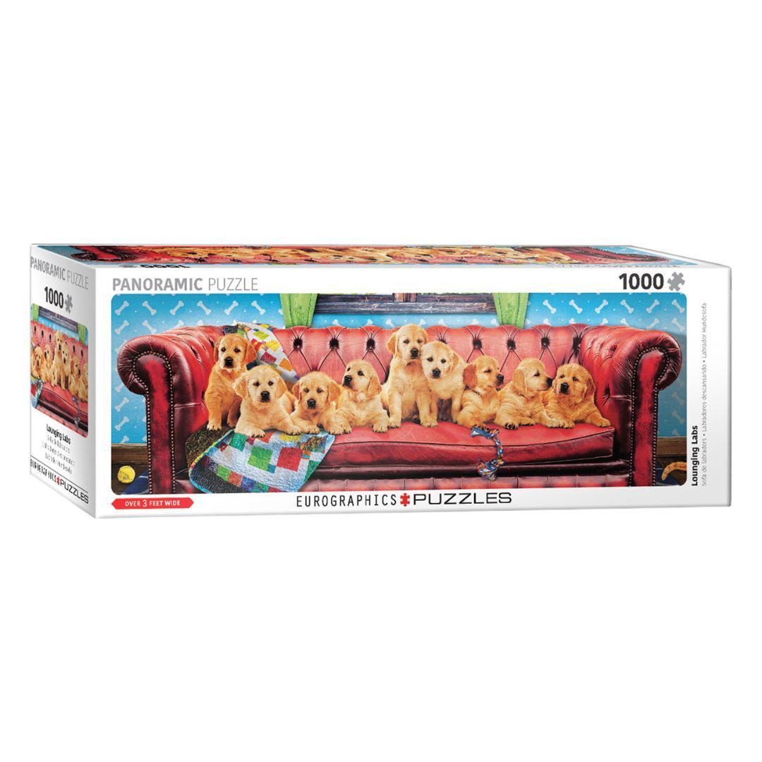 Image of 1000 Pc Panoramic Puzzle – Lounging Labs