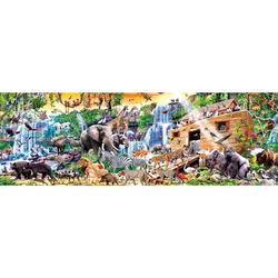 Image of 1000 Pc Panoramic Puzzle – Noahs Ark