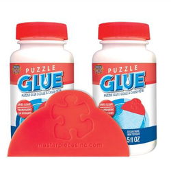 Image of Puzzle Glue 2-Pack 5 oz with Applicator