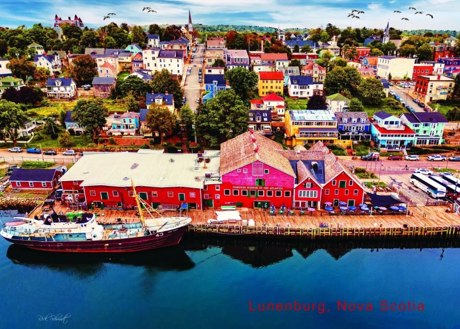 Image of 1000 Pc Puzzle – Lunenburg Water Front