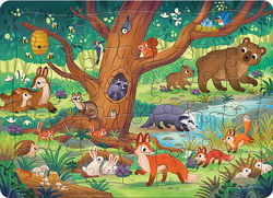 Image of Forest Scene Tray Puzzle