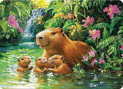 Image of Capybaras Tray Puzzle