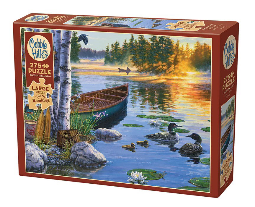 Image of 275 Pc Puzzle – Morning on the Lake