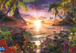 Image of Puzzle Paradise Sunset 18,000 pc