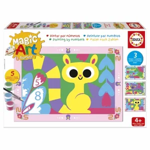 Educa Number Art Animals Forest +4