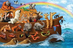 Image of Puzzle Floor Noah’s Ark 36 pc