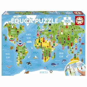 Educa 150 Girls Of The World Geopuz Fsc