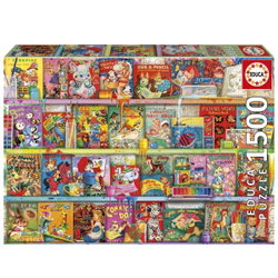 Image of 1500 Pc Puzzle The Kitschy Funbook Nook