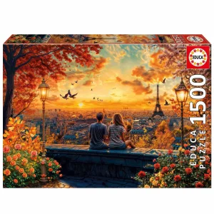 1500 Pc Puzzle Enamorados En París Fsc(R