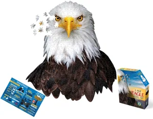 Puzzle Shaped I Am Eagle 550 pc