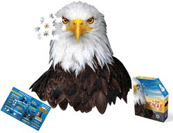 Image of Puzzle Shaped I Am Eagle 550 pc