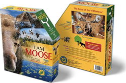 Image of Puzzle Shaped I Am Moose – 700 pc