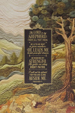 Image of Puzzle 1000 pc. The Lord is my Shepherd Ps. 23