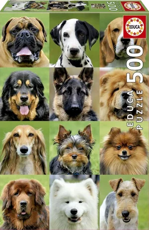 Educa 500 All Dogs