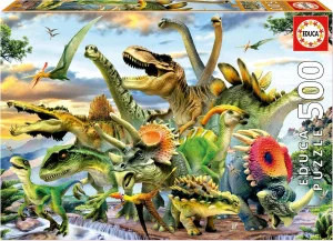 Educa 500 Dinosaurs