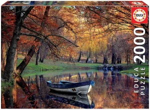 Educa 2000 Boat On The Lake