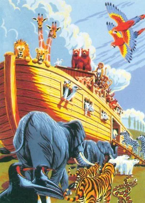 Paint by Number Noah's Ark