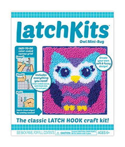 Image of Latch Hook Kit – Owl 12 x 11′