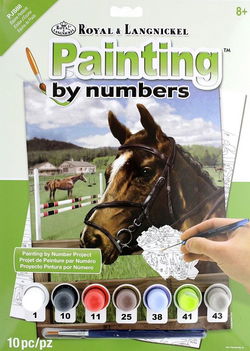 Image of Paint by Number Equine Paddock