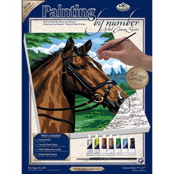 Image of Paint by Number Small Thoroughbred