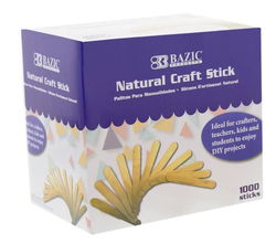 Image of Natural Craft Stick (1000/Box)