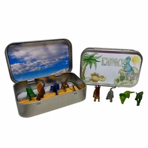 Dinosaur - Mini Magnetic Animal Tin